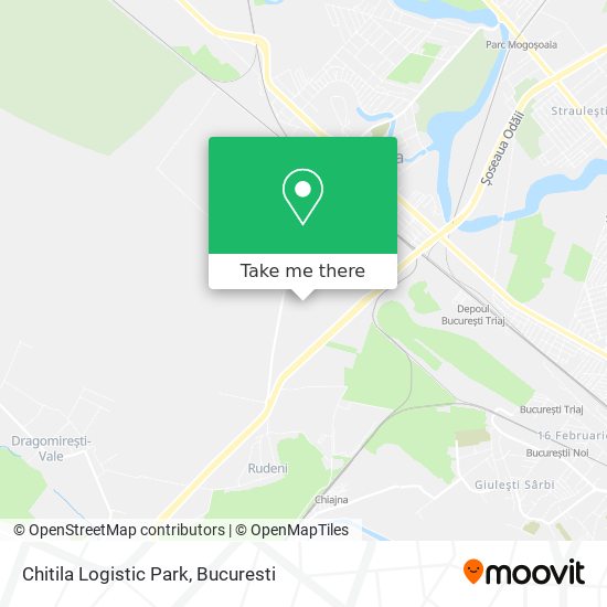 Chitila Logistic Park map
