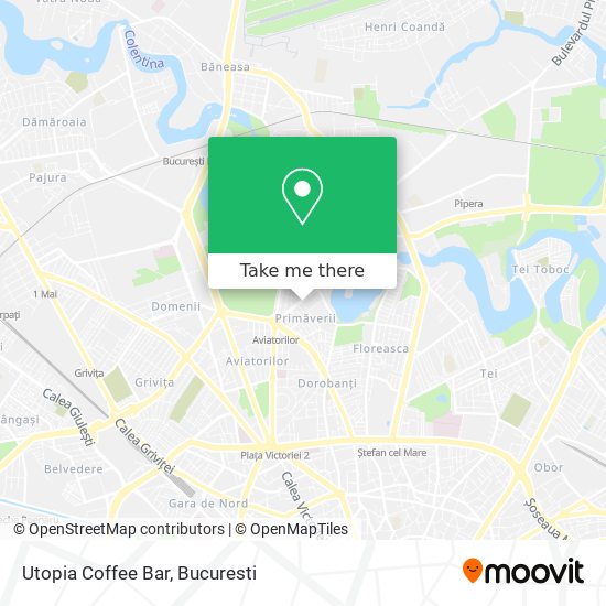 Utopia Coffee Bar map