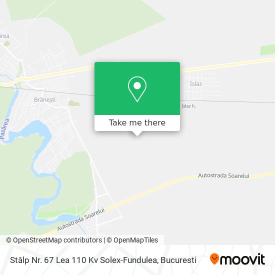 Stâlp Nr. 67 Lea 110 Kv Solex-Fundulea map