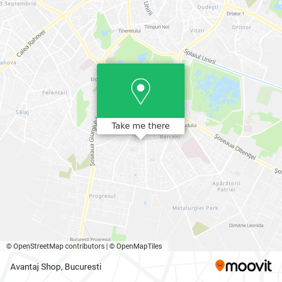 Avantaj Shop map