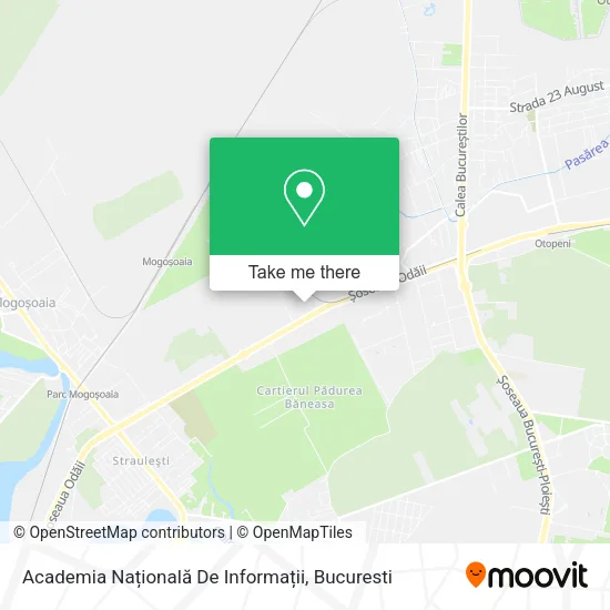Academia Națională De Informații map