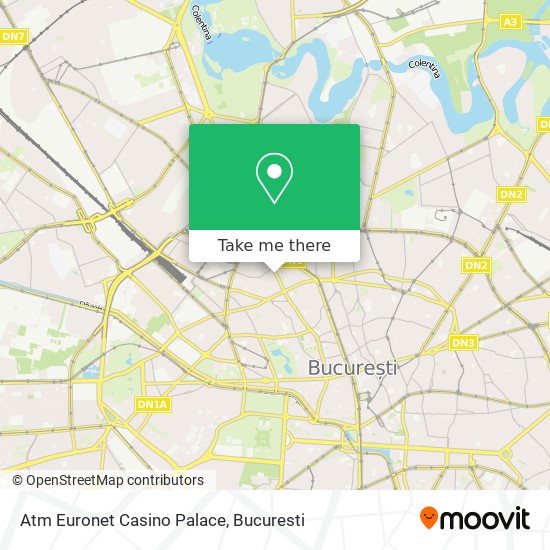 Atm Euronet Casino Palace map