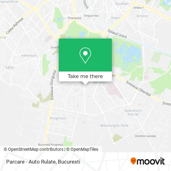 Parcare - Auto Rulate map
