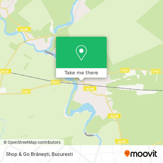 Shop & Go Brănești map