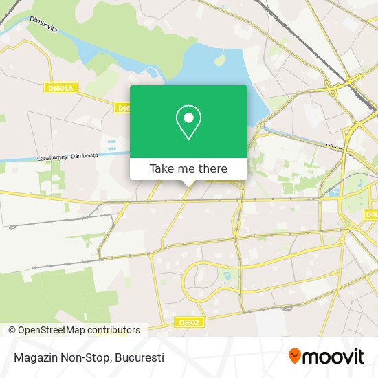 Magazin Non-Stop map