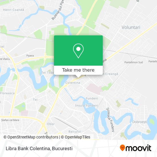 Libra Bank Colentina map