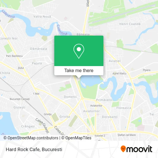 Hard Rock Cafe map