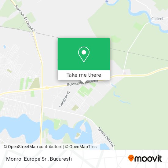 Monrol Europe Srl map