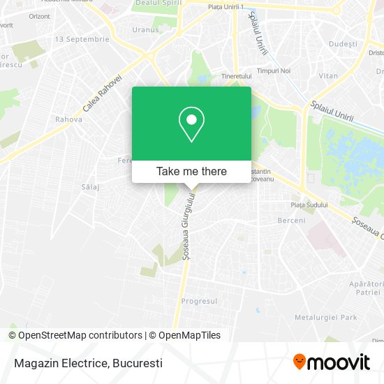 Magazin Electrice map