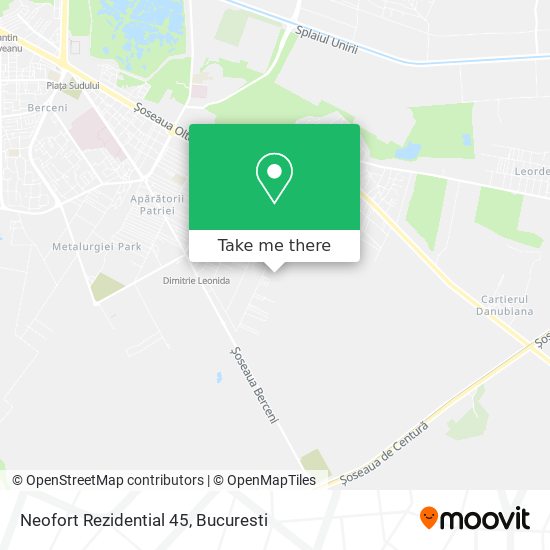 Neofort Rezidential 45 map