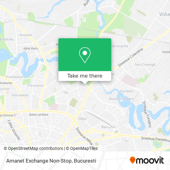 Amanet Exchange Non-Stop map