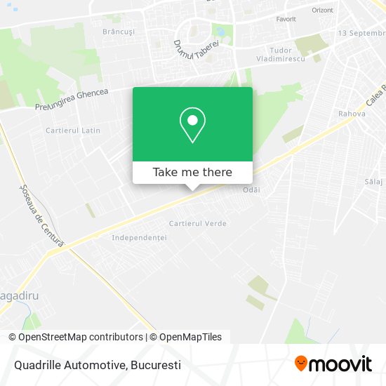 Quadrille Automotive map