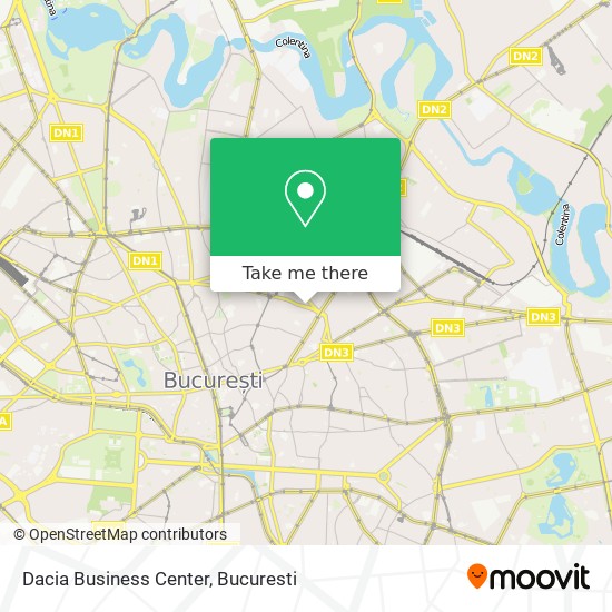 Dacia Business Center map