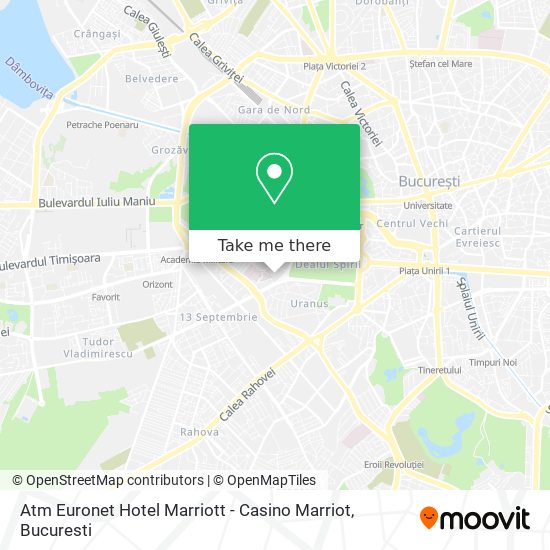 Atm Euronet Hotel Marriott - Casino Marriot map