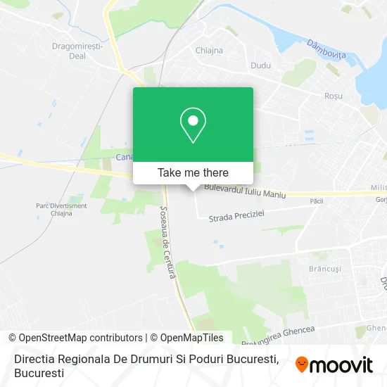 Directia Regionala De Drumuri Si Poduri Bucuresti map
