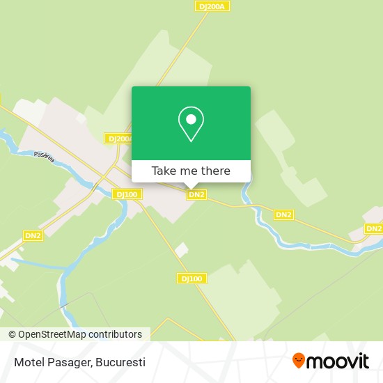 Motel Pasager map