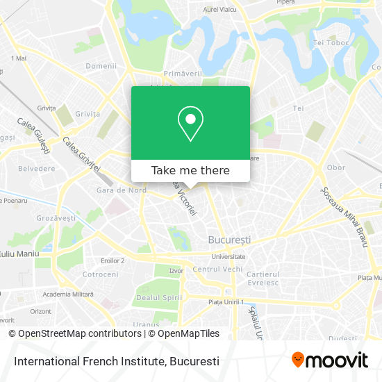 International French Institute map