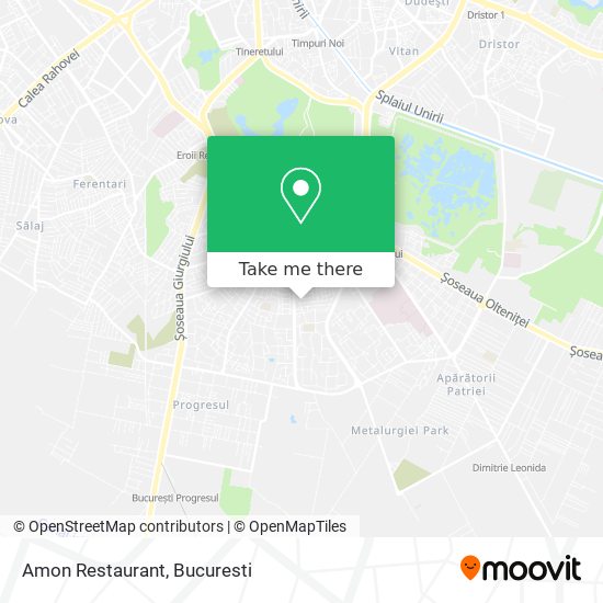 Amon Restaurant map