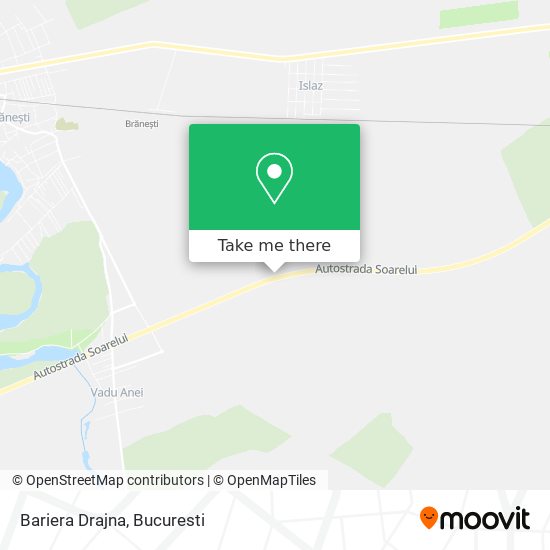 Bariera Drajna map