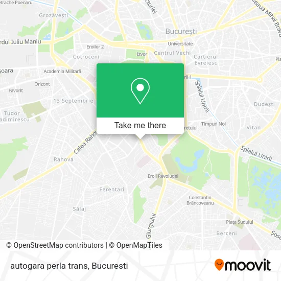 autogara perla trans map