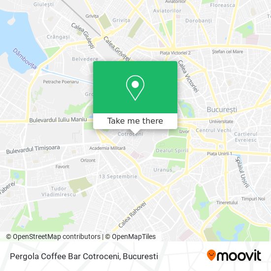 Pergola Coffee Bar Cotroceni map