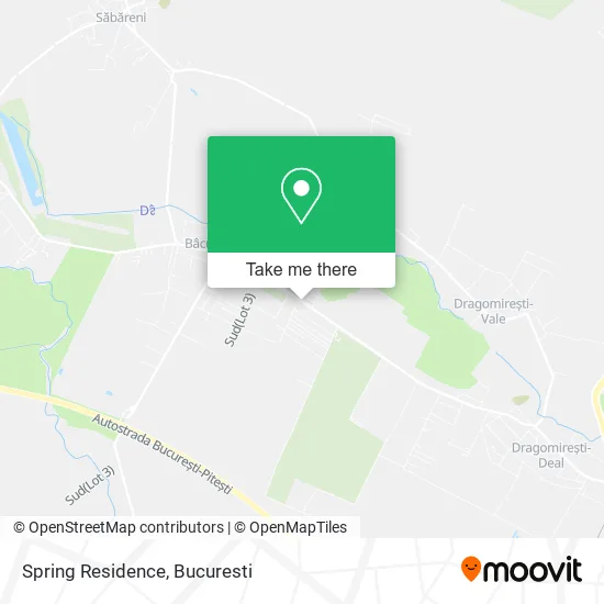 Spring Residence map