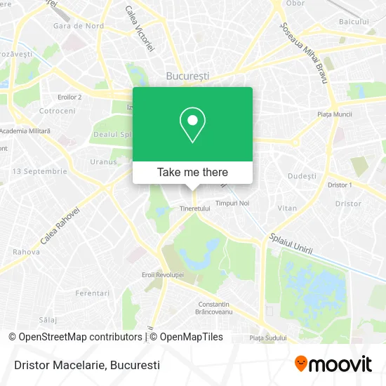 Dristor Macelarie map