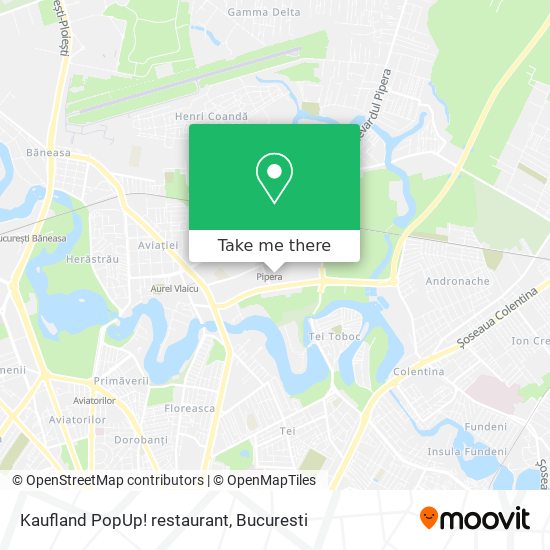 Kaufland PopUp! restaurant map