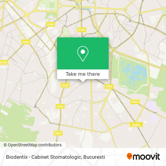 Biodentix - Cabinet Stomatologic map