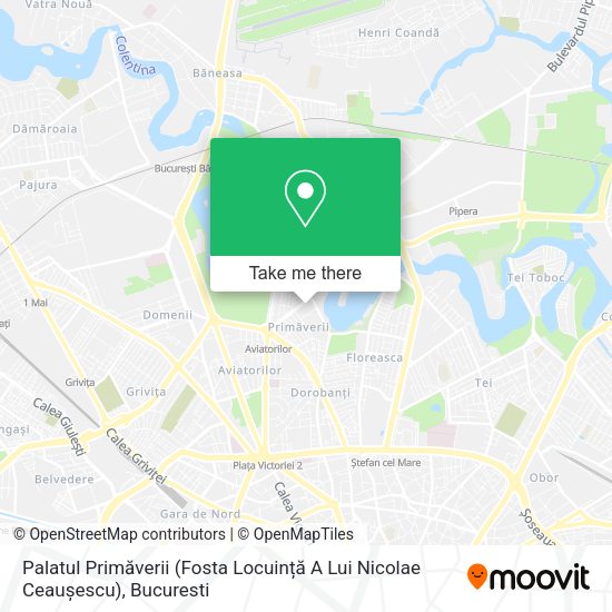 Palatul Primăverii (Fosta Locuință A Lui Nicolae Ceaușescu) map