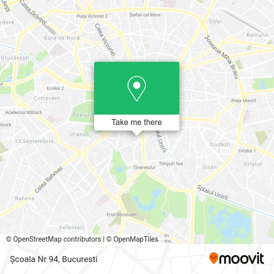 Școala Nr 94 map