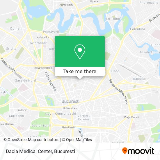 Dacia Medical Center map