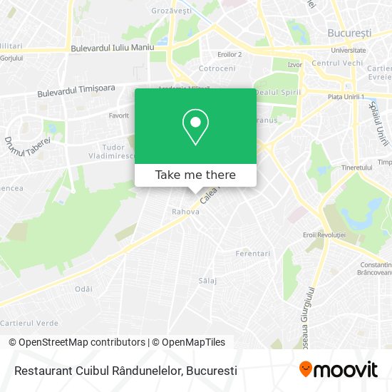 Restaurant Cuibul Rândunelelor map