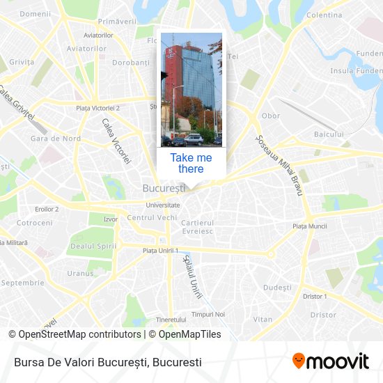 Bursa De Valori București map
