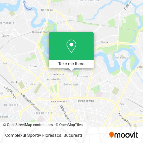 Complexul Sportiv Floreasca map