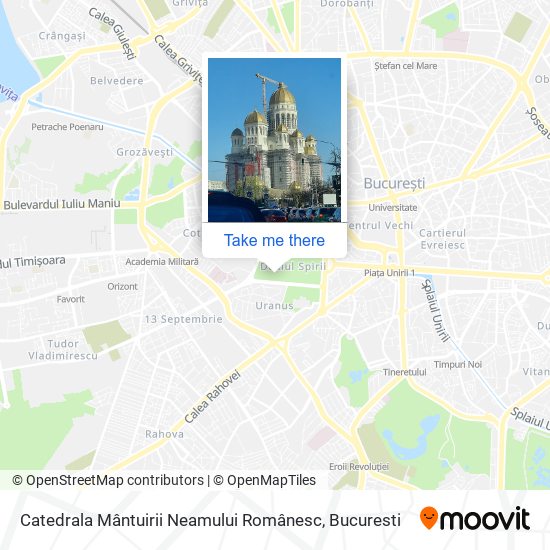 Catedrala Mântuirii Neamului Românesc map