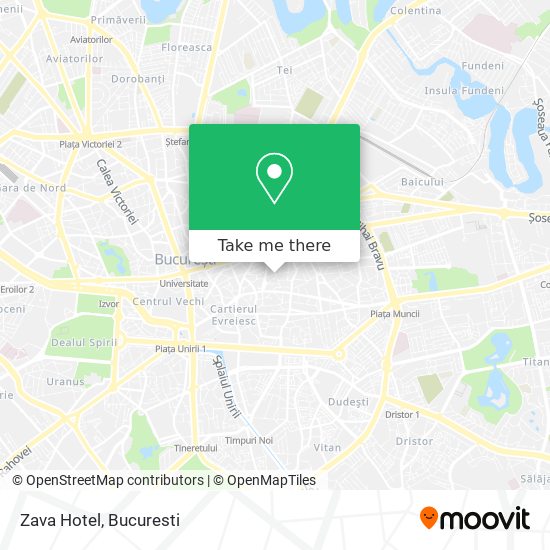 Zava Hotel map