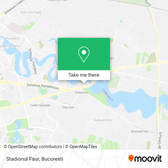 Stadionul Faur map