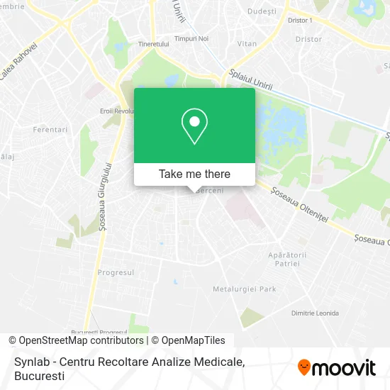 Synlab - Centru Recoltare Analize Medicale map