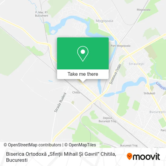 Biserica Ortodoxă „Sfinții Mihail Și Gavril” Chitila map