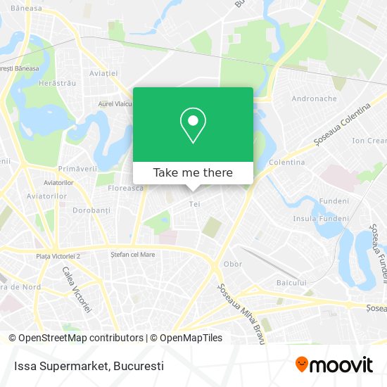 Issa Supermarket map