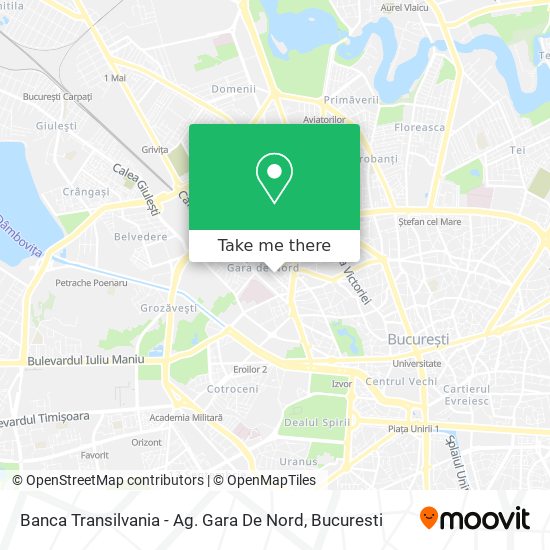 Banca Transilvania - Ag. Gara De Nord map