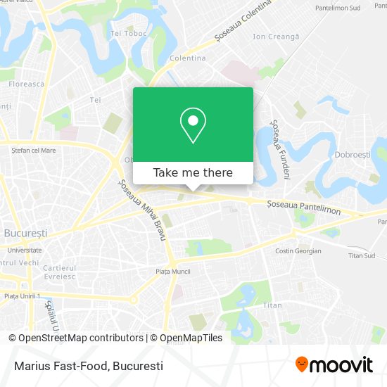 Marius Fast-Food map