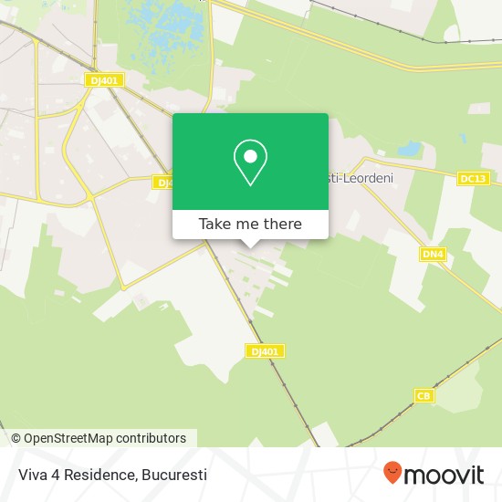 Viva 4 Residence map