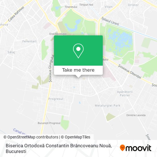 Biserica Ortodoxă Constantin Brâncoveanu Nouă map