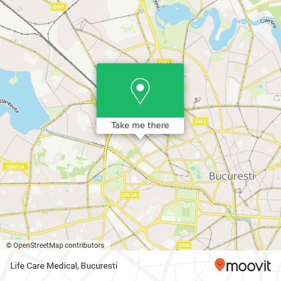 Life Care Medical map