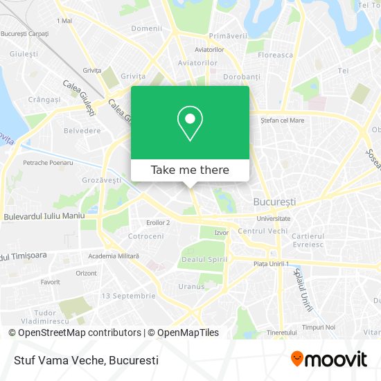 Stuf Vama Veche map