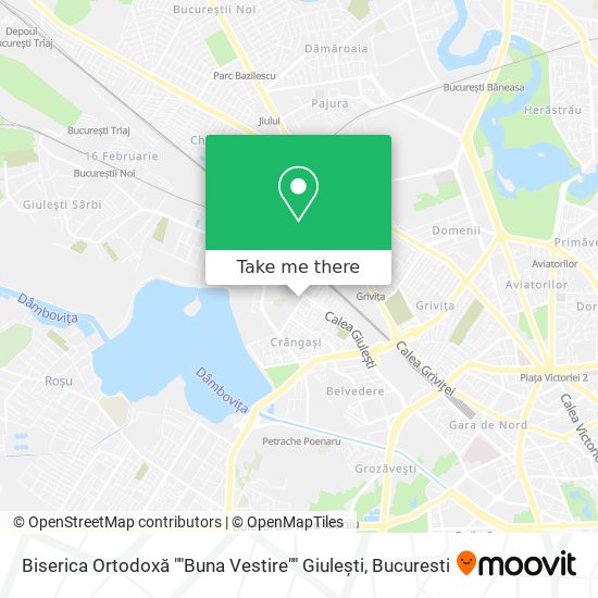 Biserica Ortodoxă ""Buna Vestire"" Giulești map