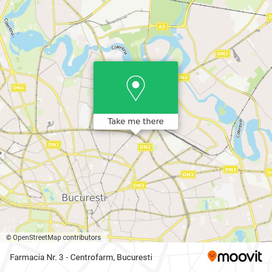 Farmacia Nr. 3 - Centrofarm map