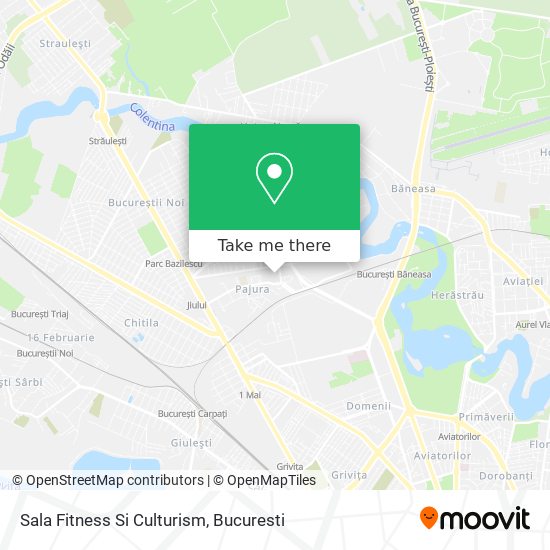Sala Fitness Si Culturism map
